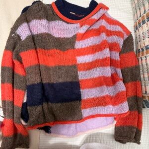 Free People Striped Women's Sweater